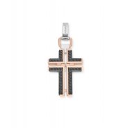 Charm Baraka Uomo in Oro rosa Diamante Black 0.29 Ct CR314151BRDN000029 - CR314151BRDN000029